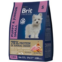 Корм для собак Brit Premium Junior S 16 kg