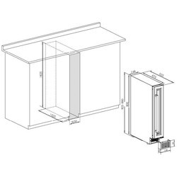 Винные шкафы Amica AWC150SS