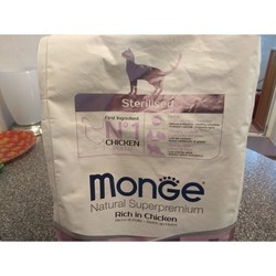 Корм для кошек Monge Speciality Line Monoprotein Sterilised Chicken 0.4 kg