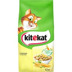Корм для кошек Kitekat Chicken/Vegetables 12 kg
