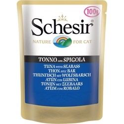 Корм для кошек Schesir Adult Pouch Tuna/Seabass 2 kg