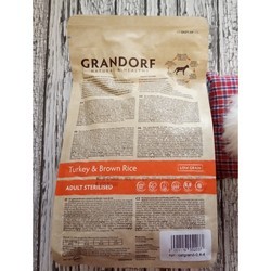 Корм для кошек Grandorf Adult Sterilised Turkey/Brown Rice 2 kg