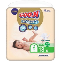 Подгузники (памперсы) Goo.N Premium Soft Diapers S / 18 pcs