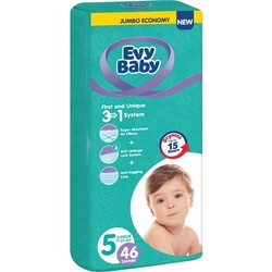 Подгузники (памперсы) Evy Baby Diapers 5 / 46 pcs