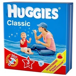 Подгузники (памперсы) Huggies Classic 3 / 48 pcs