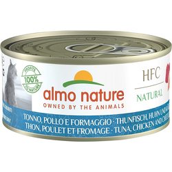 Корм для кошек Almo Nature HFC Natural Tuna/Chicken/Cheese 0.42 kg