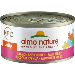 Корм для кошек Almo Nature HFC Jelly Salmon/Chicken 0.42 kg