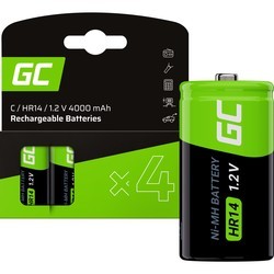 Аккумуляторы и батарейки Green Cell 4xC 4000 mAh