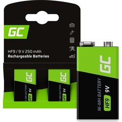 Аккумуляторы и батарейки Green Cell 2xKrona 250 mAh