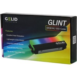 Системы охлаждения Gelid Solutions GLINT ARGB M.2 SSD