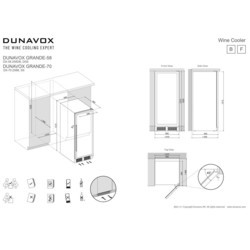 Винные шкафы Dunavox DX-58.258DB