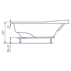 Ванны Redokss San Arezzo 205x90