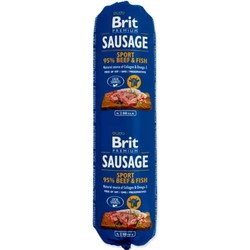 Корм для собак Brit Premium Sausage Sport Beef/Fish 0.8 kg