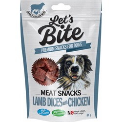Корм для собак Brit Lets Bite Meat Snacks Lamb Dices with Chicken 0.08 kg