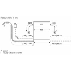 Встраиваемые посудомоечные машины Bosch SMD 6EDX57G