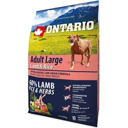 Корм для собак Ontario Adult Large Lamb/Rice 2.25 kg