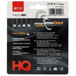 Карты памяти Imro MicroSD 64GB