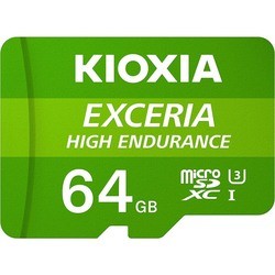 Карты памяти KIOXIA Exceria High Endurance microSDXC 64Gb