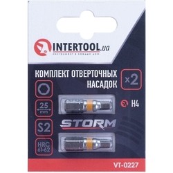 Биты и торцевые головки Intertool Storm VT-0227