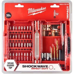 Наборы инструментов Milwaukee SHOCKWAVE impact duty bit set 39 pc (4932472059)