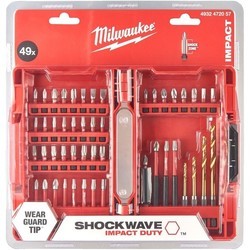 Наборы инструментов Milwaukee SHOCKWAVE impact duty bit set 49 pc (4932472057)