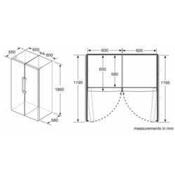 Морозильные камеры Bosch GSN 36VWFPG