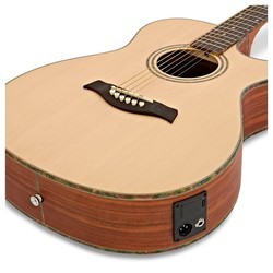 Акустические гитары Gear4music Deluxe Single Cutaway Electro Acoustic Guitar Padauk