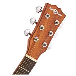 Акустические гитары Gear4music Deluxe Single Cutaway Electro Acoustic Guitar Padauk