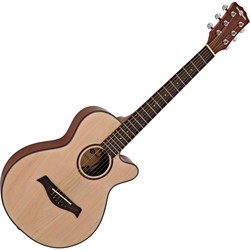 Акустические гитары Gear4music 3/4 Single Cutaway Acoustic Travel Guitar