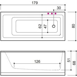 Ванны Balteco Forma 179x80