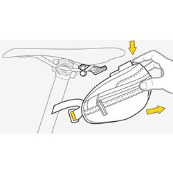 Велосумки и крепления Topeak Wedge Pack II XS