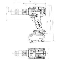 Дрели и шуруповерты Metabo BS 18 LTX-3 BL Q I Metal 603180850