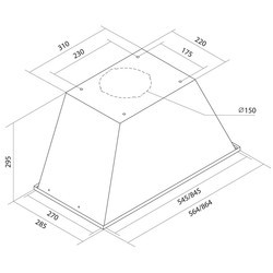 Вытяжки Toflesz Linea Bravo 60 500