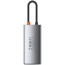 Картридеры и USB-хабы BASEUS Metal Gleam Series 4-in-1 Multifunctional Type-C Hub