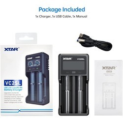 Зарядки аккумуляторных батареек XTAR VC2SL