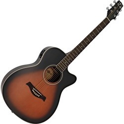 Акустические гитары Gear4music Thinline Electro-Acoustic Travel Guitar