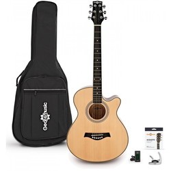 Акустические гитары Gear4music Single Cutaway Acoustic Guitar Pack