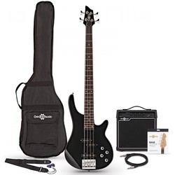 Электро и бас гитары Gear4music Chicago Bass Guitar 15W Amp Pack