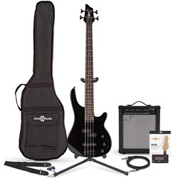 Электро и бас гитары Gear4music Harlem 4 Bass Guitar 35W Amp Pack