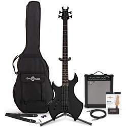 Электро и бас гитары Gear4music Harlem X Left Handed Bass Guitar 35W Amp Pack