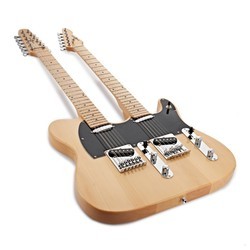 Электро и бас гитары Gear4music Knoxville Double Neck Guitar