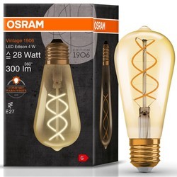 Лампочки Osram LED Edison 28 4W 2000K E27