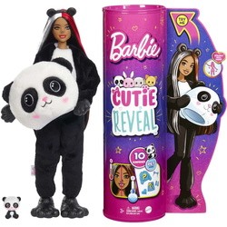 Куклы Barbie Cutie Reveal Doll with Panda Plush Costume and 10 Surprises HHG22