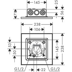 Душевые системы Axor Shower Solutions 35309000