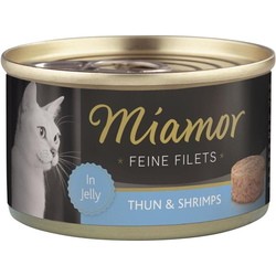 Корм для кошек Miamor Fine Fillets in Jelly Tuna/Shrimps 0.1 kg