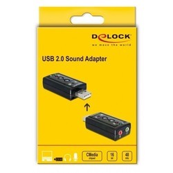 Звуковые карты Delock Sound Adapter 7.1