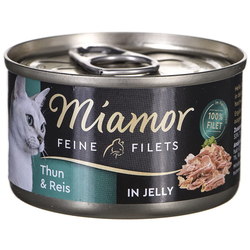 Корм для кошек Miamor Fine Fillets in Jelly Tuna/Vegetables 0.185 kg