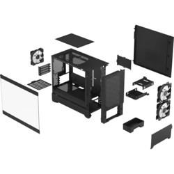 Корпуса Fractal Design Pop Mini Air RGB Black TG Clear