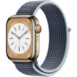 Смарт часы и фитнес браслеты Apple Watch 8 Steel 45 mm