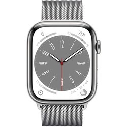 Смарт часы и фитнес браслеты Apple Watch 8 Steel 45 mm